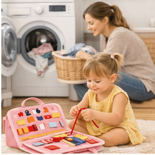 Maletinha Montessori Sensorial Educativa Brinquedo Infantil