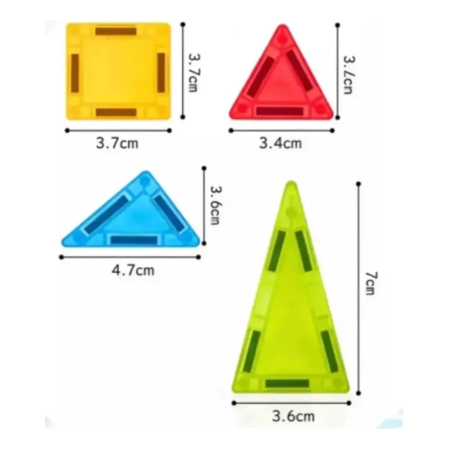 Blocos Magnéticos de Montar
