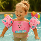 Bóia Flutuante Colete Com Braçadeira AquaFun™ Para Meninas