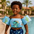 Bóia Flutuante Colete Com Braçadeira AquaFun™ Para Meninos