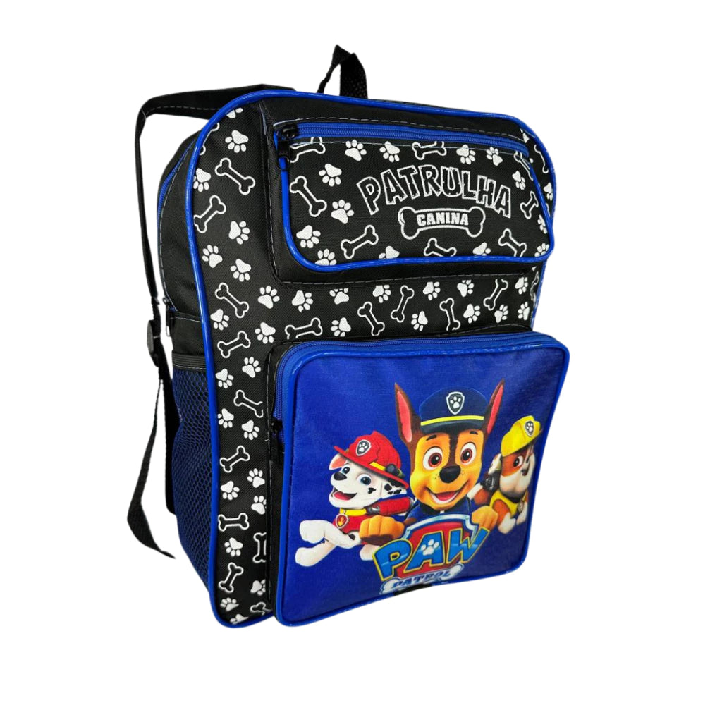 Mochila Infantil Escolar Heróis e Princesas Para Meninos e Meninas