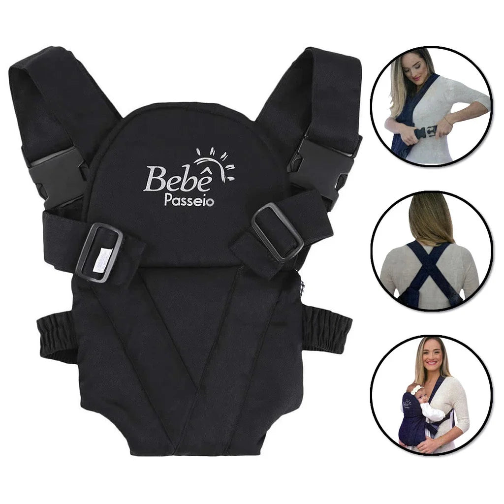 Canguru Panda Baby Passeio - Bebê Até 15kg