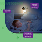 Babá Eletrônica Peek-a-Boo Dual Monitor e APP Multikids - BB491