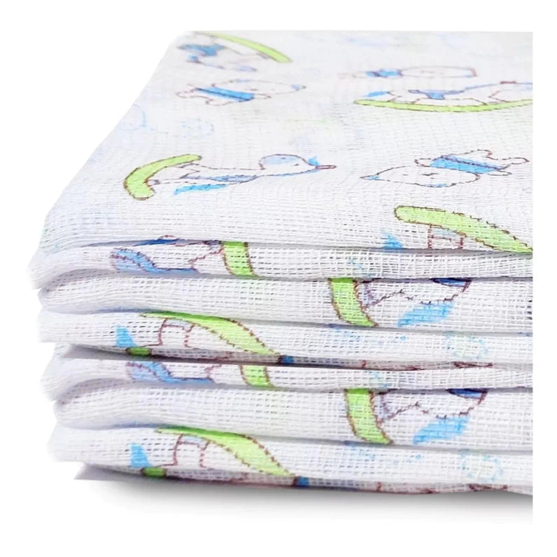 Fraldas de Pano para Bebês Kit com 10