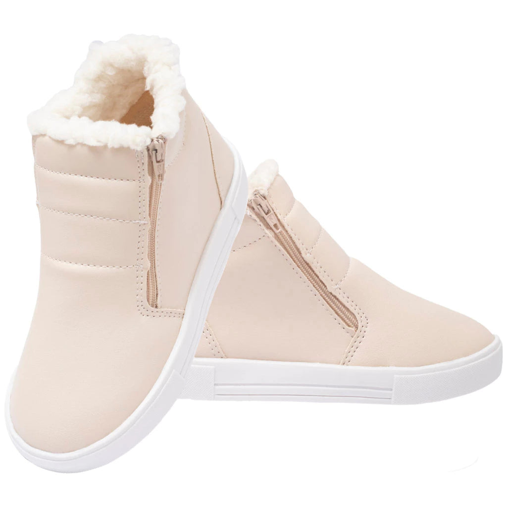 Botinha Infantil Feminina Confort Peluciada