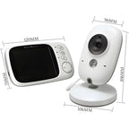 Babá Eletrônica Com Monitor Visão Noturna Baby Monitor