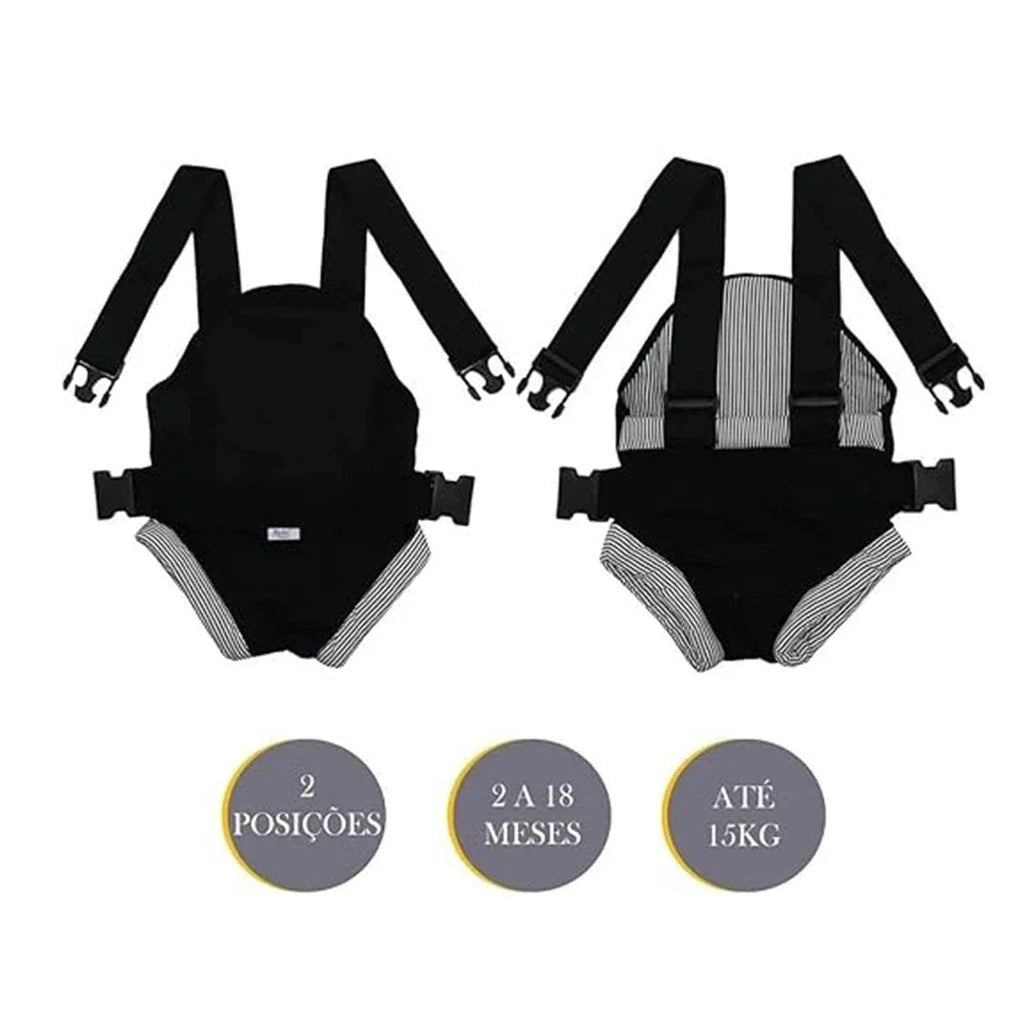 Canguru Bebê Passeio Panda Duas Posições