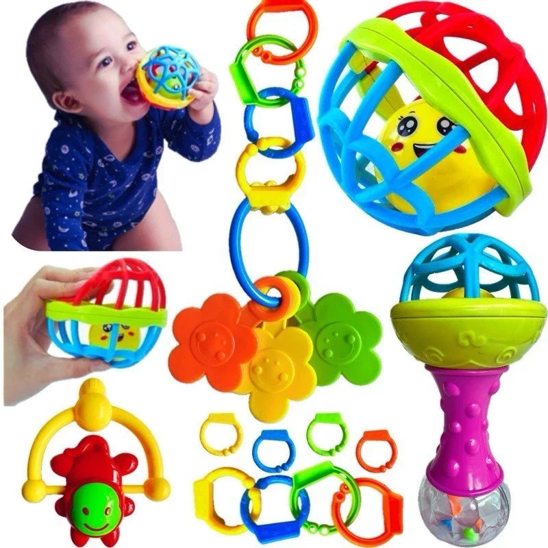Kit de Brinquedos para Bebê 5 Peças