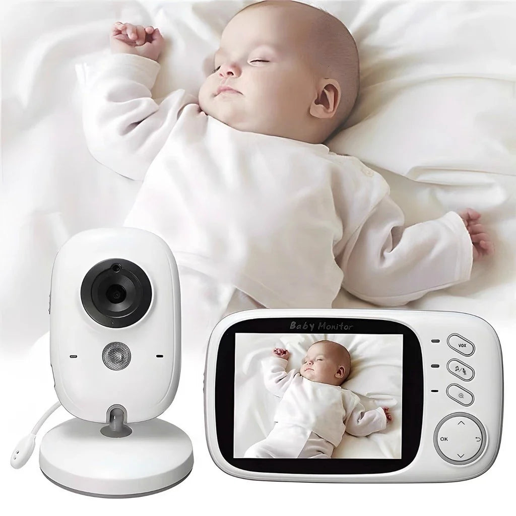 Babá Eletrônica Com Monitor Visão Noturna Baby Monitor