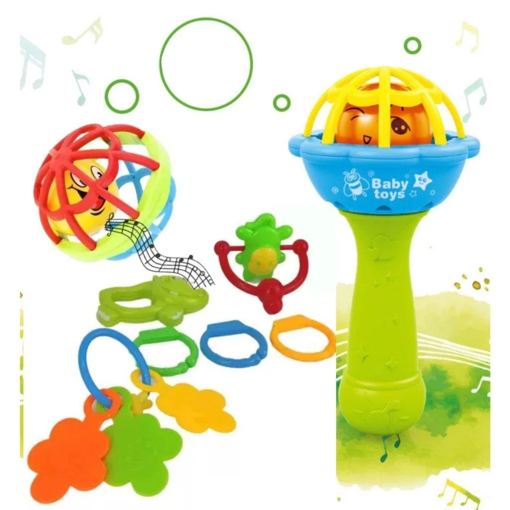 Kit de Brinquedos para Bebê 5 Peças