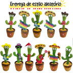 Cacto Dançante Falante Interativo - Brinquedo para Bebês e Crianças