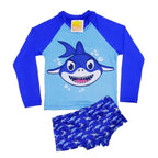 Conjunto Blusa + Sunga Proteção UV Solar Natação Menino