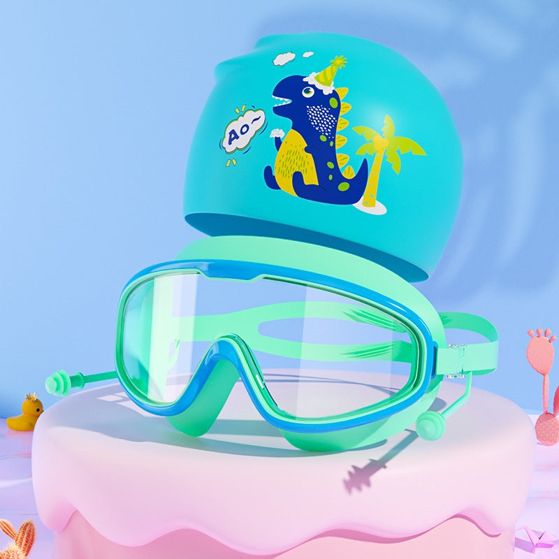 Óculos de Natação Splashy Panda™ - Lentes HD Antiembaçantes de Alta Definição