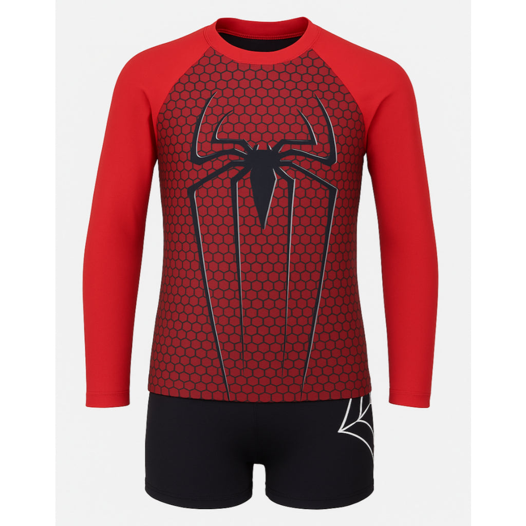 Conjunto Blusa + Sunga Proteção UV Solar Natação Menino